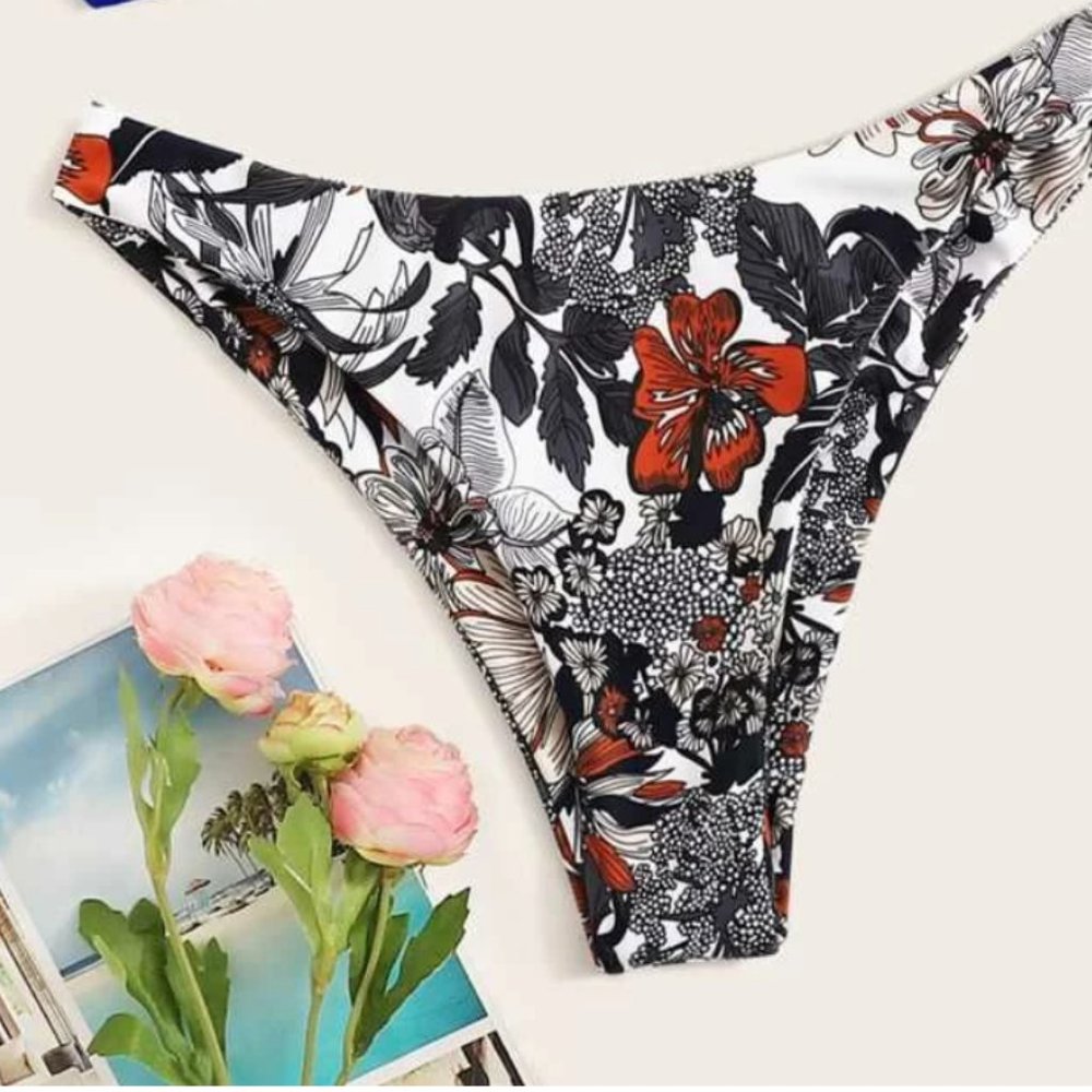 Floral Swimsuit Bottom